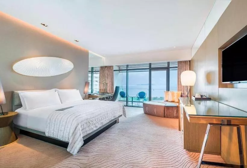 キングサイズベッドのスタンダードルーム, Le Meridien Qingdao West Coast