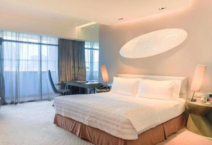 غرفة قياسية سرير كينج, Le Meridien Qingdao West Coast