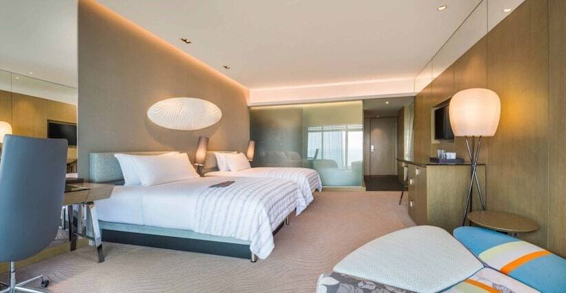 غرفه قياسيه سريرين مزدوجين, Le Meridien Qingdao West Coast