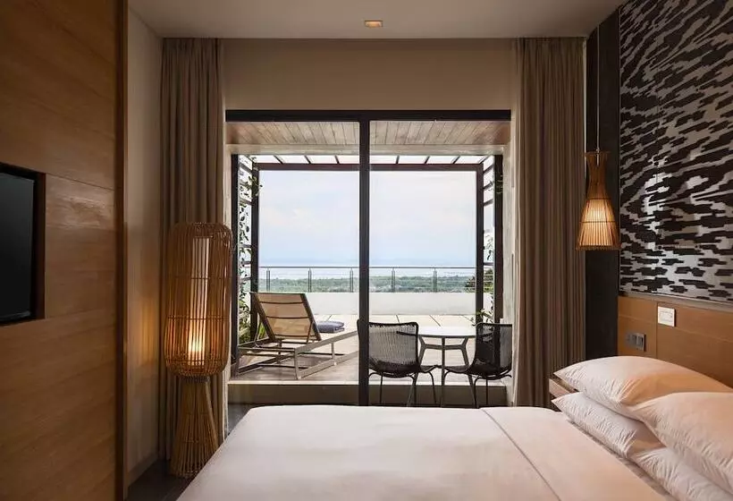 اتاق استاندارد با تخت دوبل و چشم‌انداز دریا, Renaissance Bali Uluwatu Resort & Spa