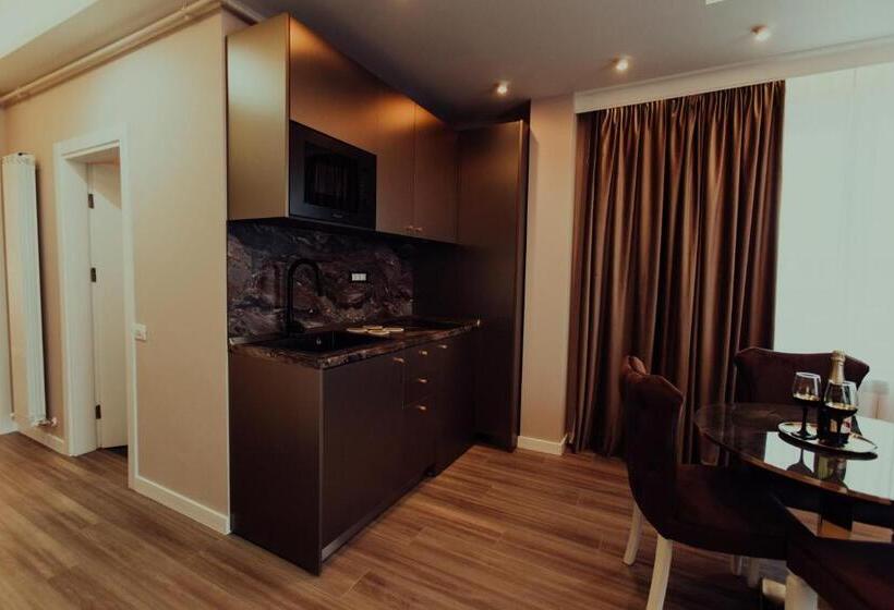 חדר סטנדרט נוף לים עם מרפסת, Avangarde Sea Luxury Apartments