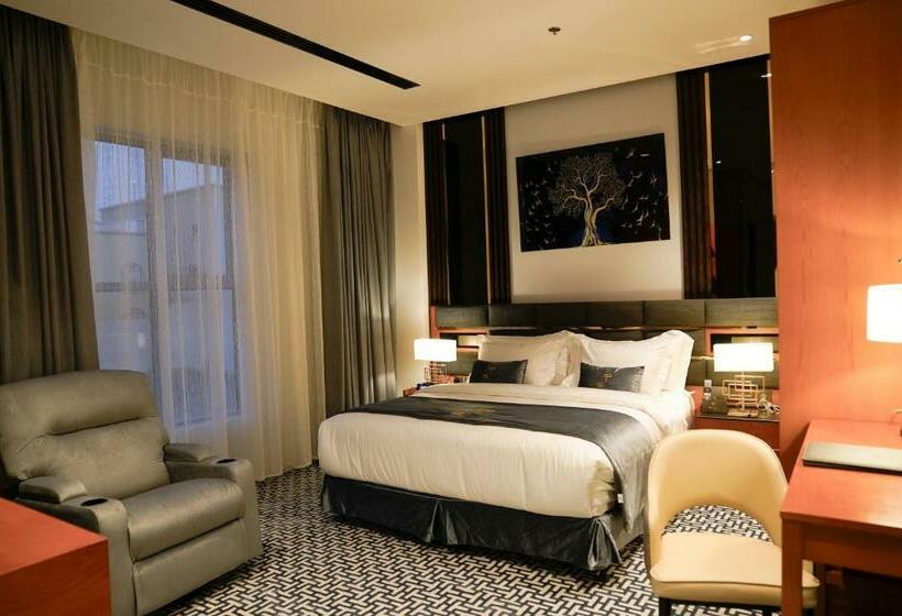 חדר דחוקס עם מיטת קינג, Stwin