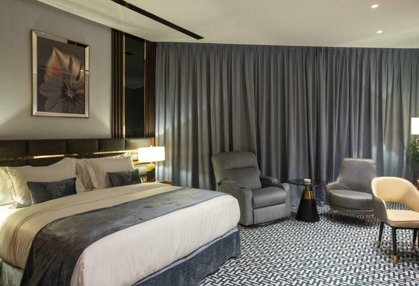 חדר דחוקס עם מיטת קינג, Stwin