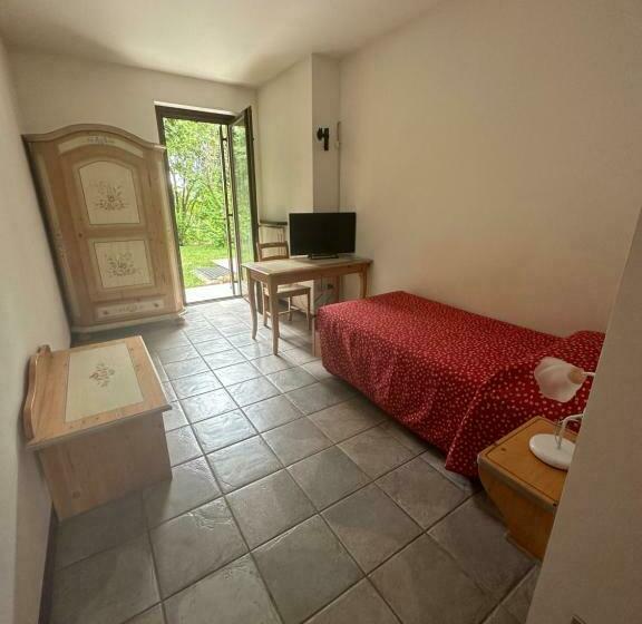 가든 전망 싱글룸, Agriturismo Fioravante