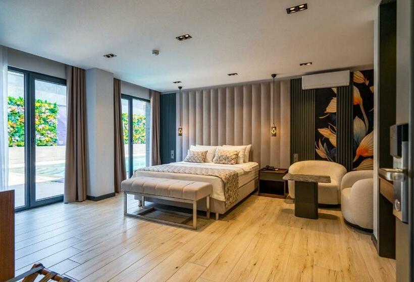 带大床的标准间, La Miel Suites