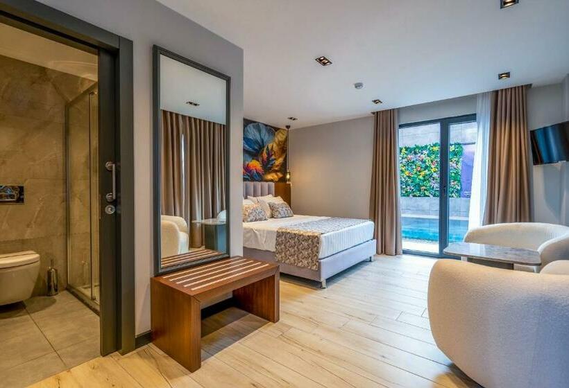 带大床的标准间, La Miel Suites