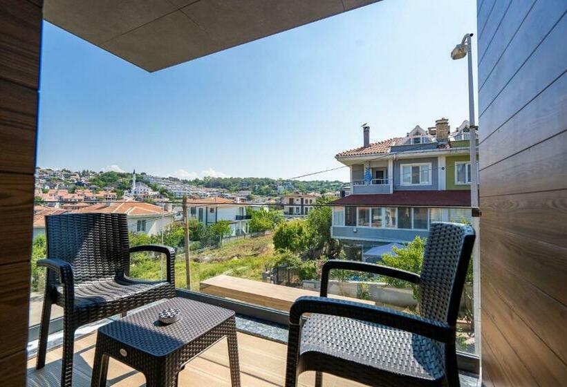 带阳台的豪华间, La Miel Suites