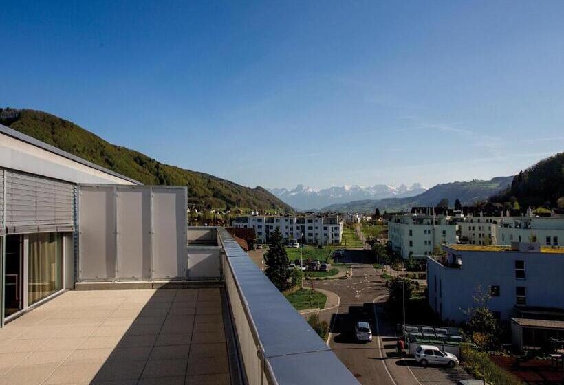 شقة غرفة واحدة مزودة بتراس, Los Lorentes Hotel Bern Airport