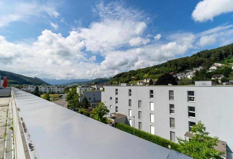 Апартаменты 1 Спальня с Террасой, Los Lorentes Hotel Bern Airport