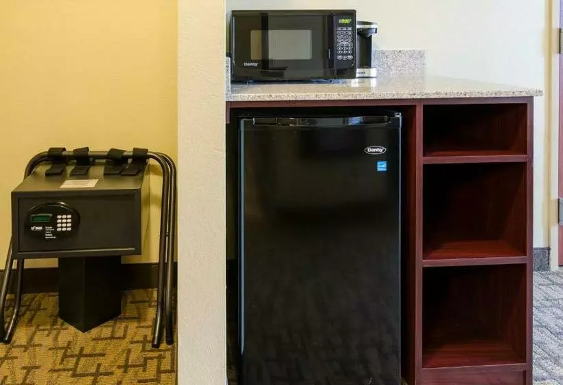 キングサイズベッドのデラックスルーム, Cobblestone Inn & Suites  Oberlin