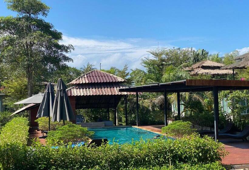 Vila 1 Quarto Vista jardim, Koh Mak White Sand Beach