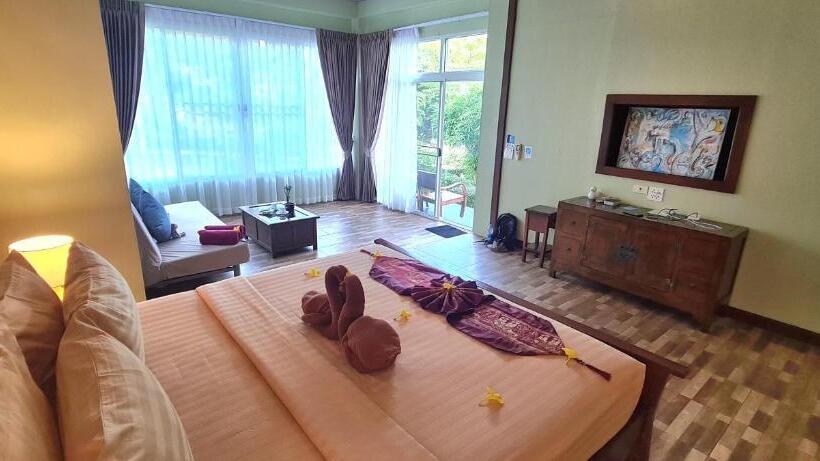 Villa met 1 Slaapkamer en Uitzicht op de Tuin, Koh Mak White Sand Beach