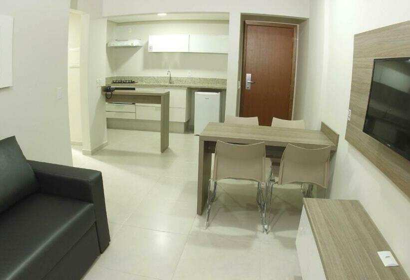 آپارتمان 1 خوابه, Atrium Thermas  Oficial