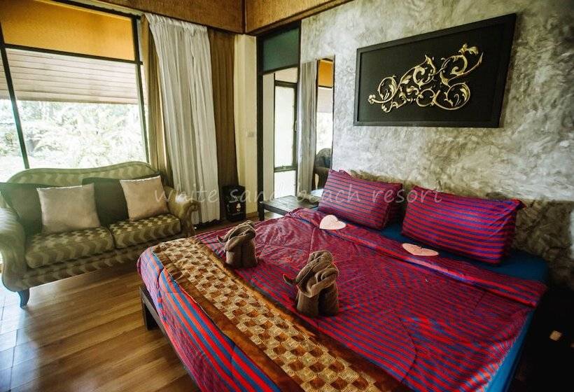 اتاق لوکس با چشم‌انداز باغ, White Sand Beach Resort