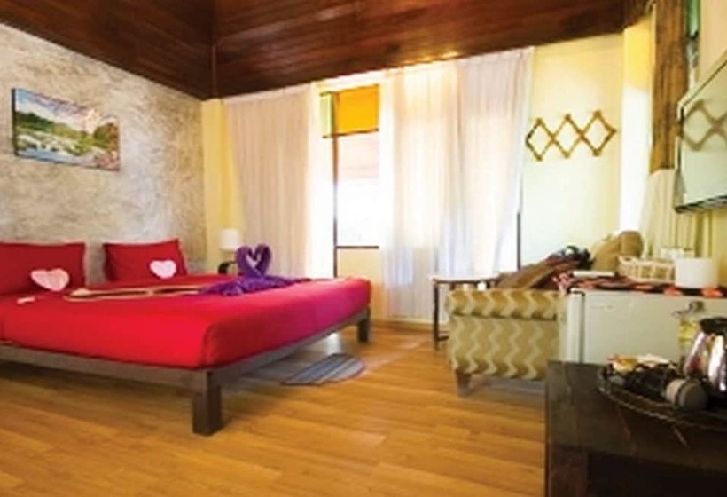 اتاق لوکس با چشم‌انداز باغ, White Sand Beach Resort