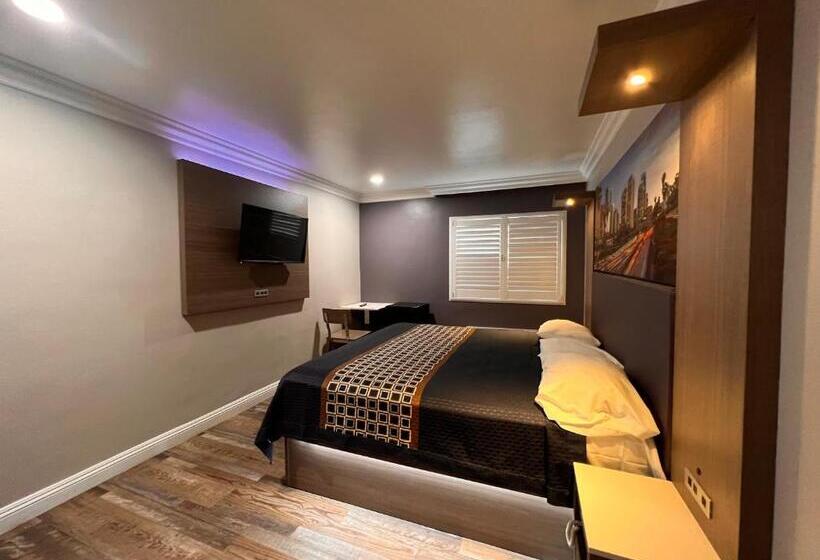 스탠다드 룸 킹사이즈 침대, The Patio Motel   Los Angeles, Lax