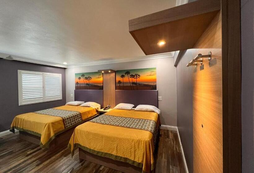 Номер Стандарт, The Patio Motel   Los Angeles, Lax
