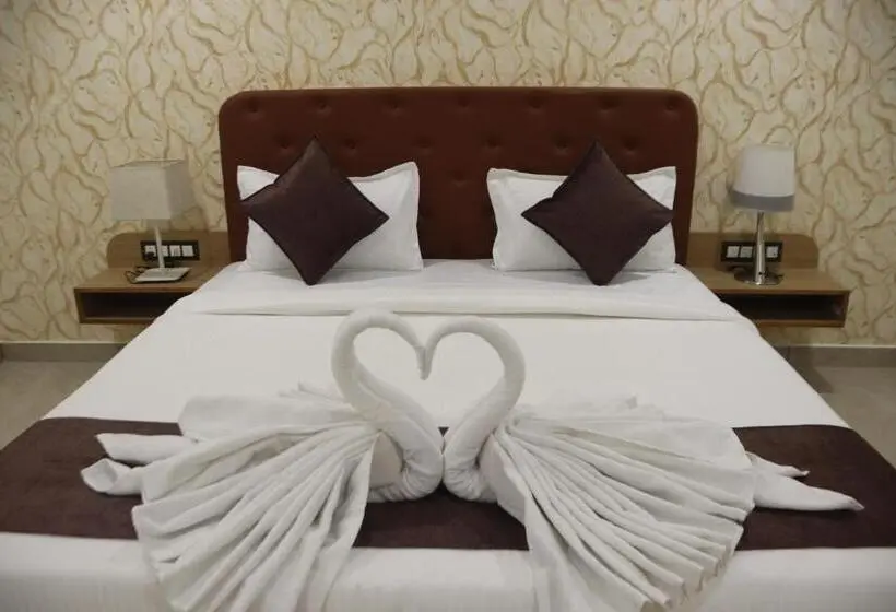 Deluxe-huone Merinäkymä, The Sky Comfort Beach Hotel, Dwarka