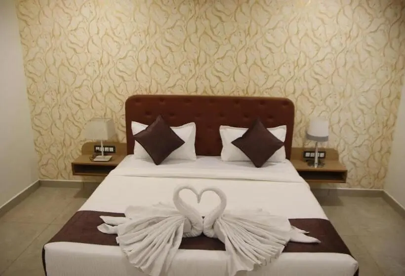 Deluxe-huone Merinäkymä, The Sky Comfort Beach Hotel, Dwarka