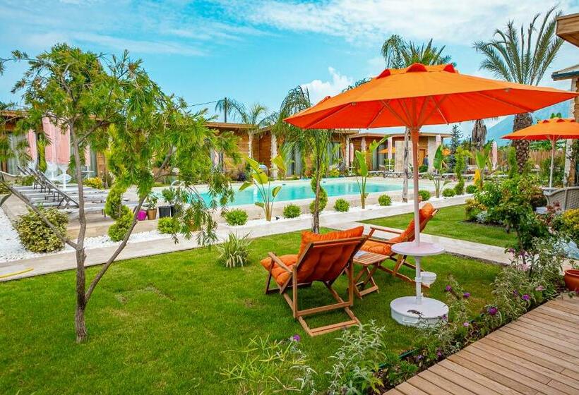 标准间带游泳池, Cirali Hestia Lodge