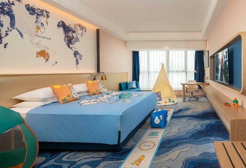 テーマバーク内ファミリールーム, Kyriad Marvelous Hotel Shenzhen Longhua District Qinghu Subway Station