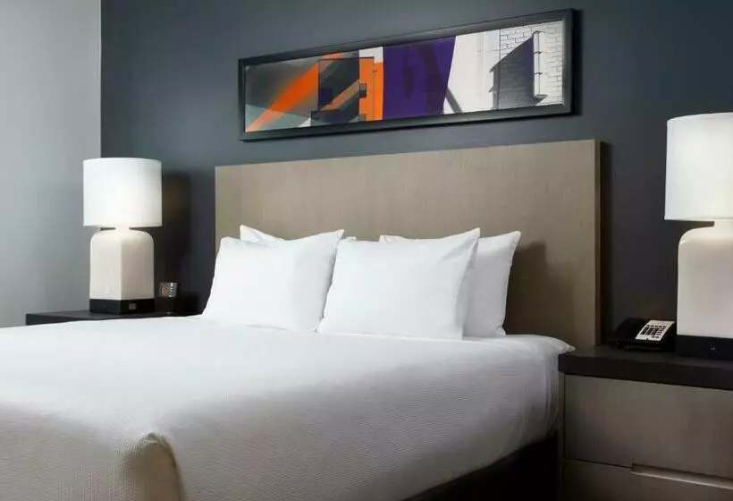 キングサイズベッドのスイートルーム, Hyatt House Denver Lakewood Belmar