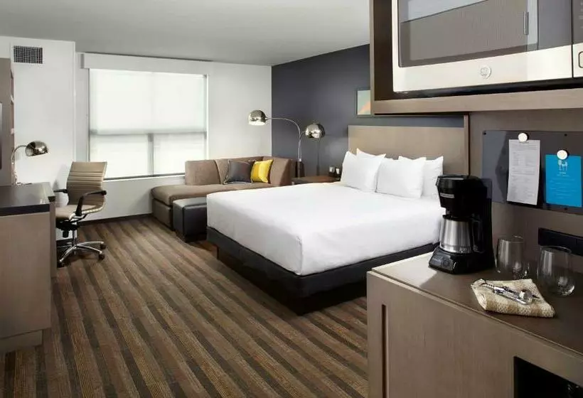 キングサイズベッドのスタンダードルーム, Hyatt House Denver Lakewood Belmar
