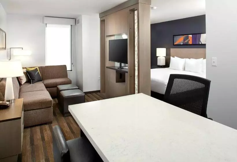 キングサイドベッドのスタンダードワンルーム, Hyatt House Denver Lakewood Belmar