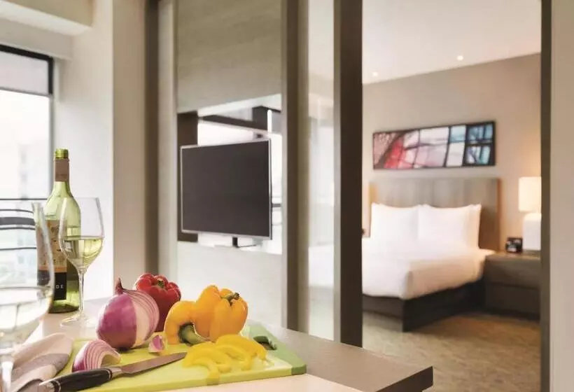キングサイドベッドのスタンダードワンルーム, Hyatt House Shenzhen Airport
