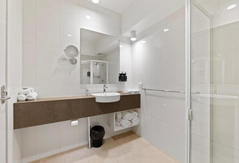 חדר קלאב עם מיטת קינג, Lithgow Workies Club Motel