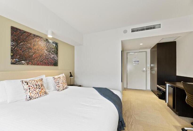 חדר קלאב עם מיטת קינג, Lithgow Workies Club Motel