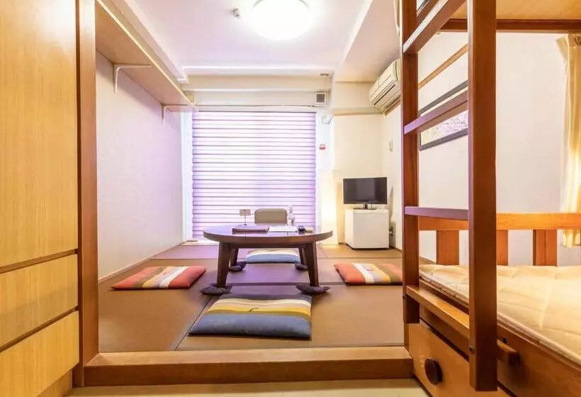 Standard-huone Jaettu Kylpyhuone, Omotenashi Hostel Miyajima