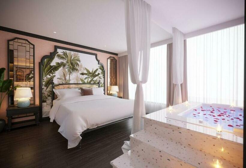 اتاق استاندارد با تخت بزرگ, Elisa Boutique Saigon