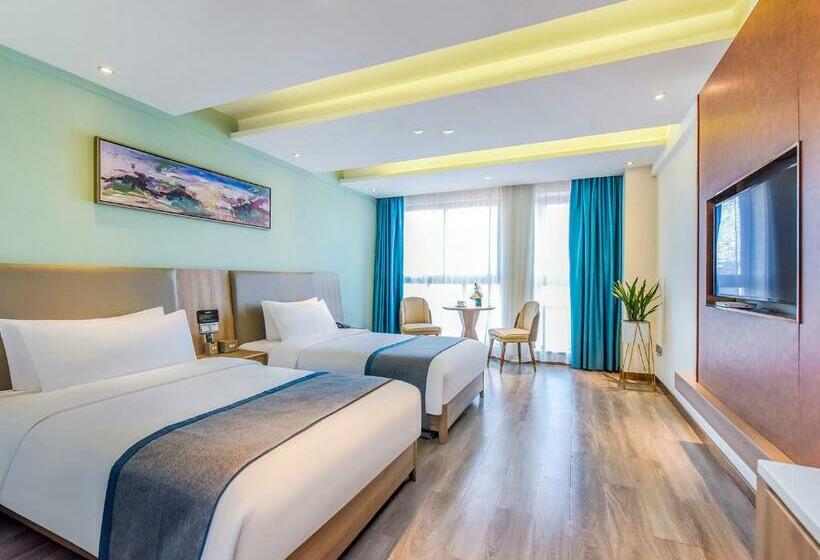 디럭스 룸, Oasis Hotel, Changsha Auto West Station Business School