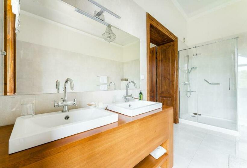 キングサイズベッドのデラックスルーム, Zámek Dobřenice