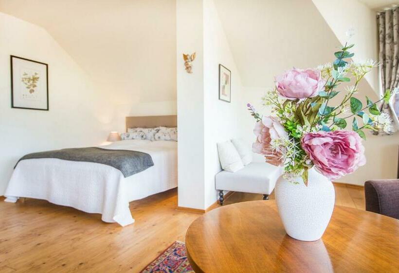 キングサイズベッドのスーペリアルーム, Zámek Dobřenice