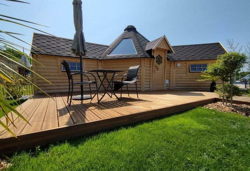 Номер Стандарт с Гидромассажем, Cottage Climatisé Avec Baignoire Spa 2 Personnes