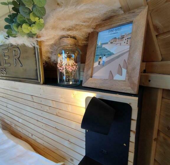 バスタブ付きスタンダードルーム, Cottage Climatisé Avec Baignoire Spa 2 Personnes