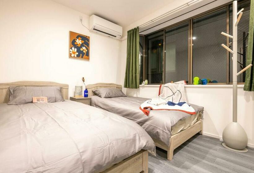 1 Sovrums Lägenhet, Zaito Tokyo Chitose Accommodation 森下駅から徒歩6分