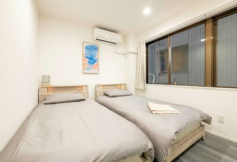 1 Sovrums Lägenhet, Zaito Tokyo Chitose Accommodation 森下駅から徒歩6分