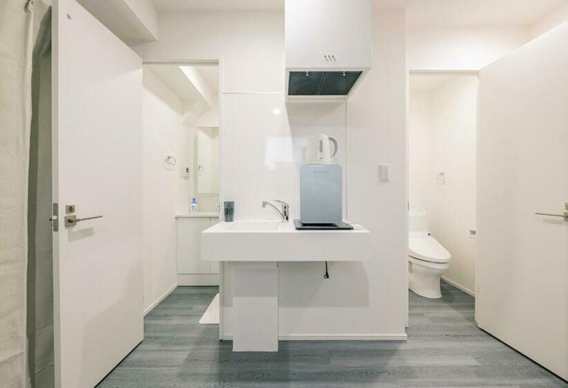 Апартаменты 1 Спальня с Балконом, Zaito Tokyo Chitose Accommodation 森下駅から徒歩6分