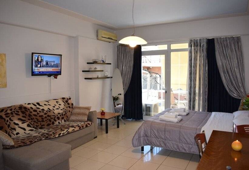 דירת חדר שינה  1 עם נוף לעיר, Alena Apartments