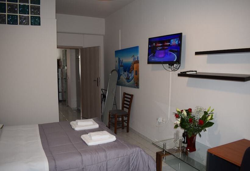דירת חדר שינה  1 עם נוף לעיר, Alena Apartments