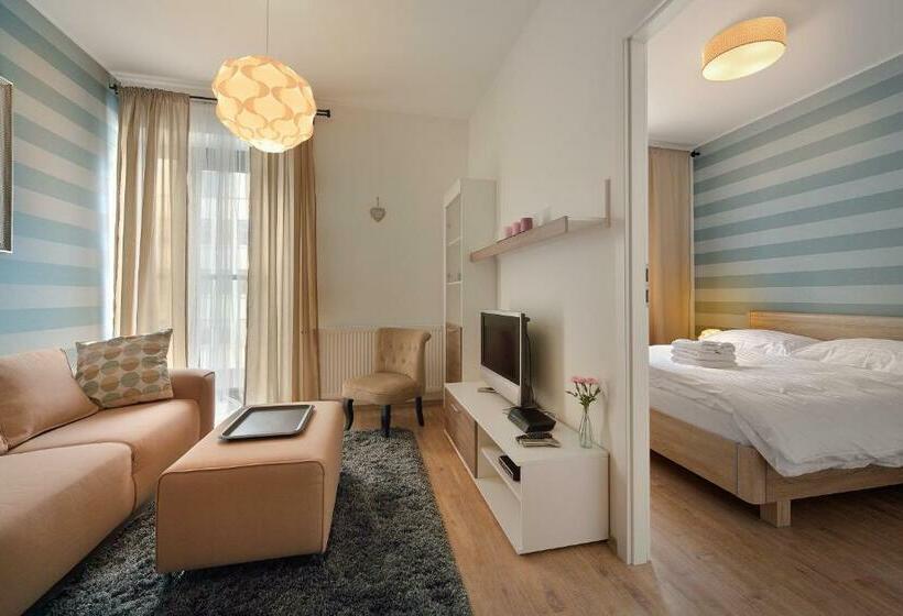 آپارتمان لوکس 1 خوابه, Charming & Cozy Ambiente Apartments