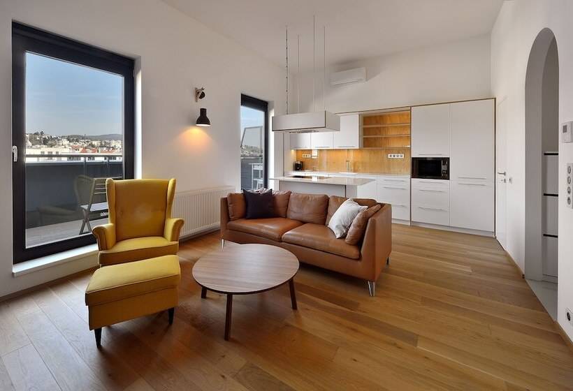 1 Bedroom Penthouse Apartment, Charming & Cozy Ambiente Apartments