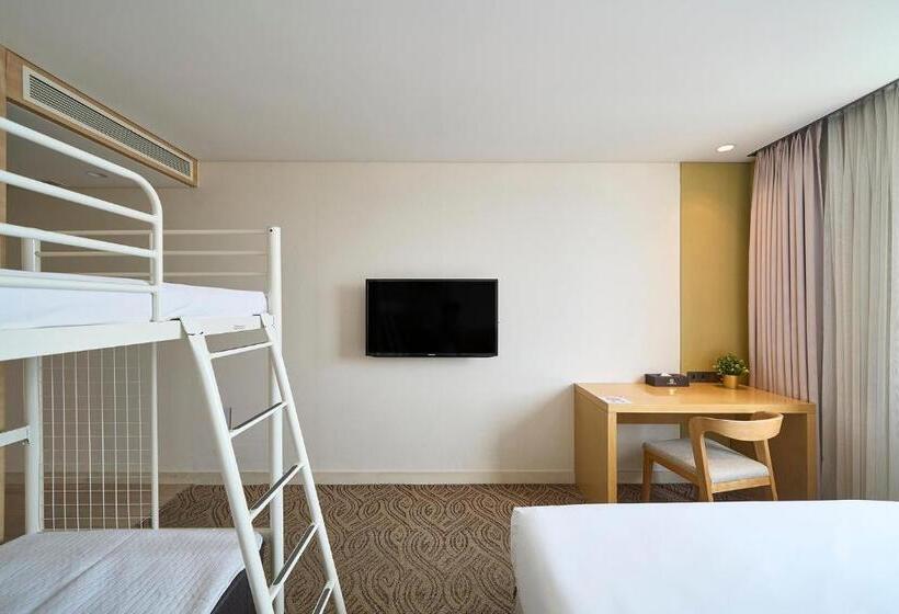 二段ベッド付き家族用アパートメント, Jeju Central City