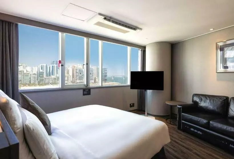 オーシャンビューのプレミアムルーム。, Kent Hotel Gwangalli By Kensington