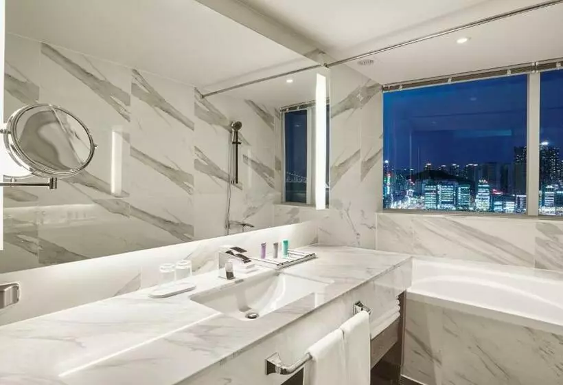 オーシャンビューのプレミアムルーム。, Kent Hotel Gwangalli By Kensington