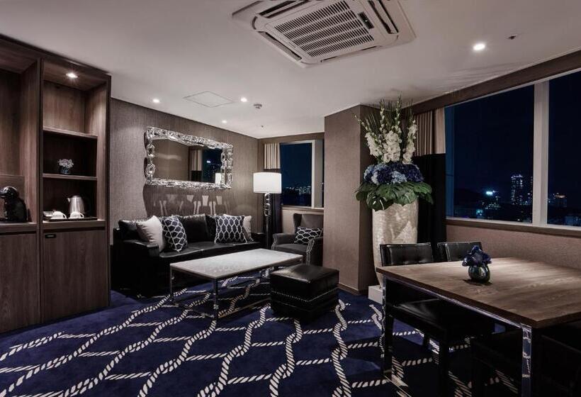 سوئیت با تخت بزرگ, Kent Hotel Gwangalli By Kensington