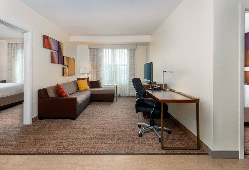 带2个卧室的套房, Residence Inn By Marriott Charlottesville Downtown